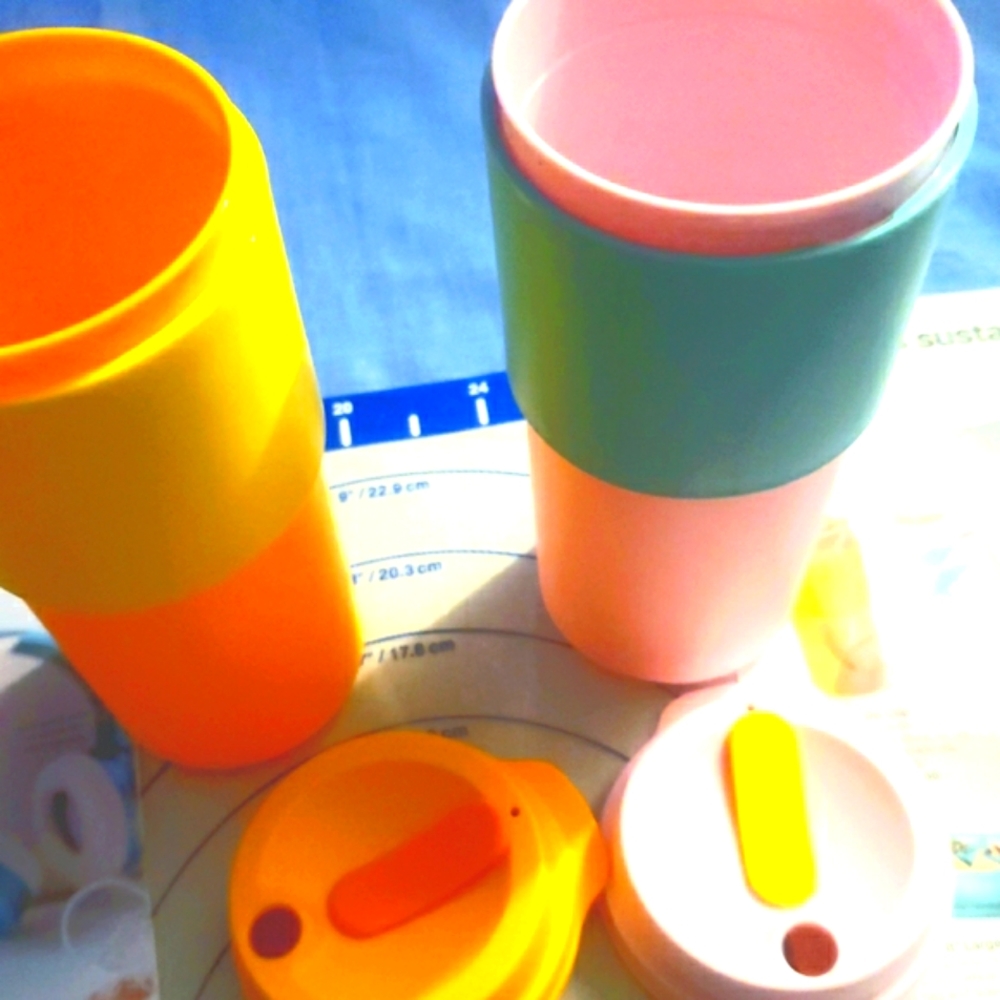 **BRAND NEW** TUPPERWARES ECO-TO CUP SET!